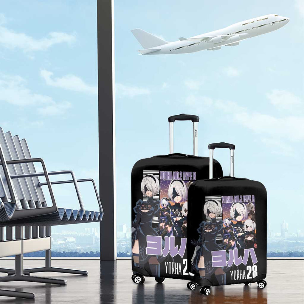 2B Nier Automata Luggage Cover Anime Style