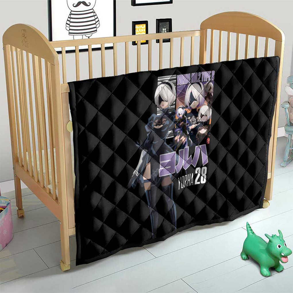 2B Nier Automata Quilt Anime Style