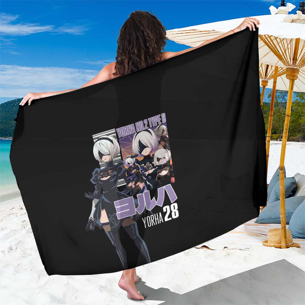 2B Nier Automata Sarong Anime Style