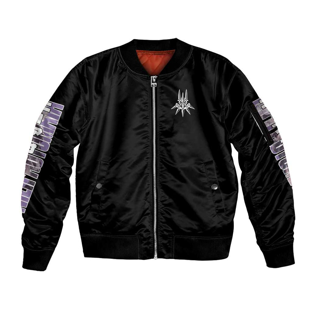 2B Nier Automata Sleeve Zip Bomber Jacket Anime Style