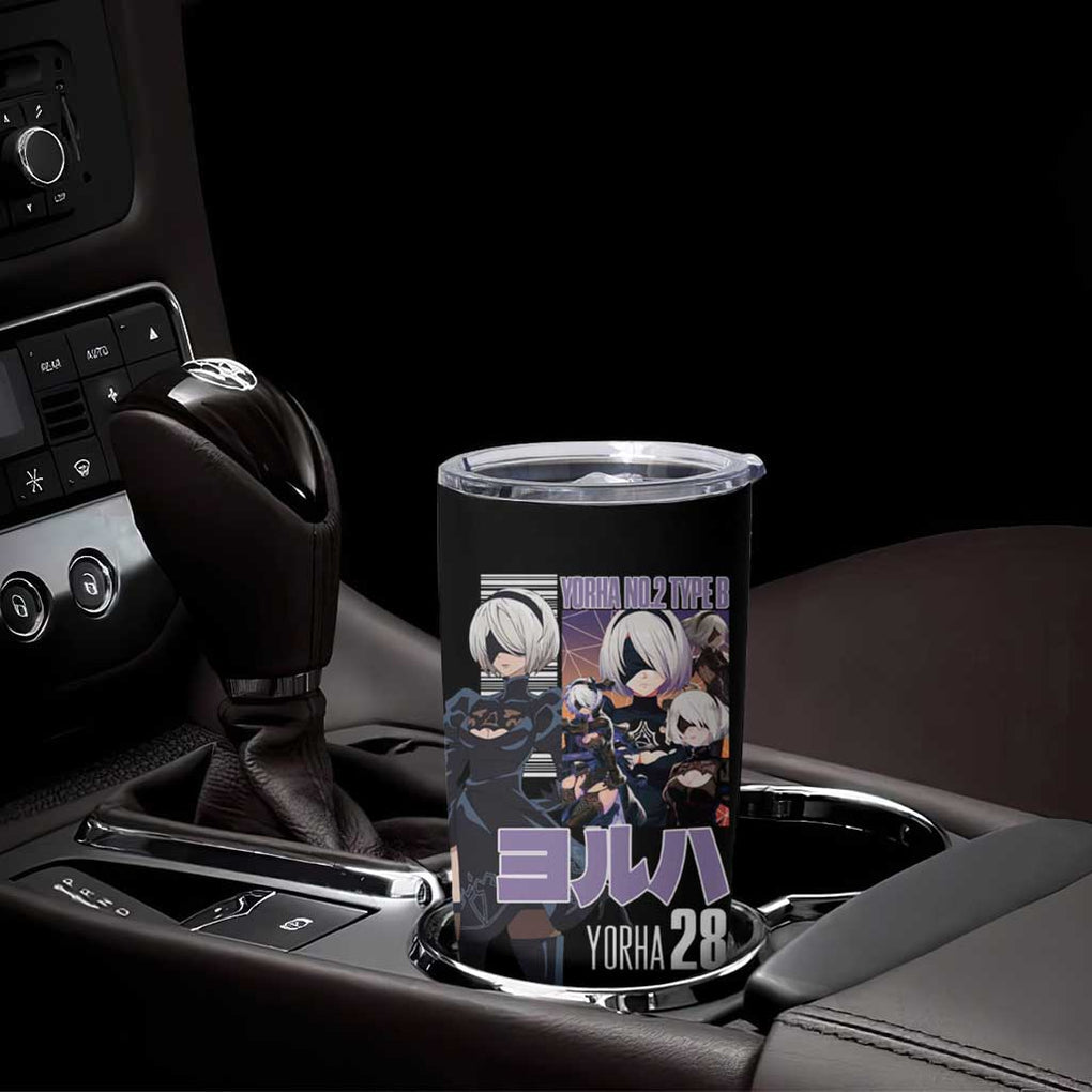 2B Nier Automata Tumbler Cup Anime Style