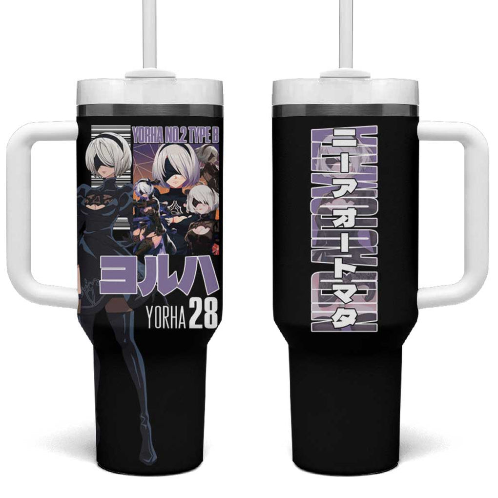 2B Nier Automata Tumbler With Handle Anime Style