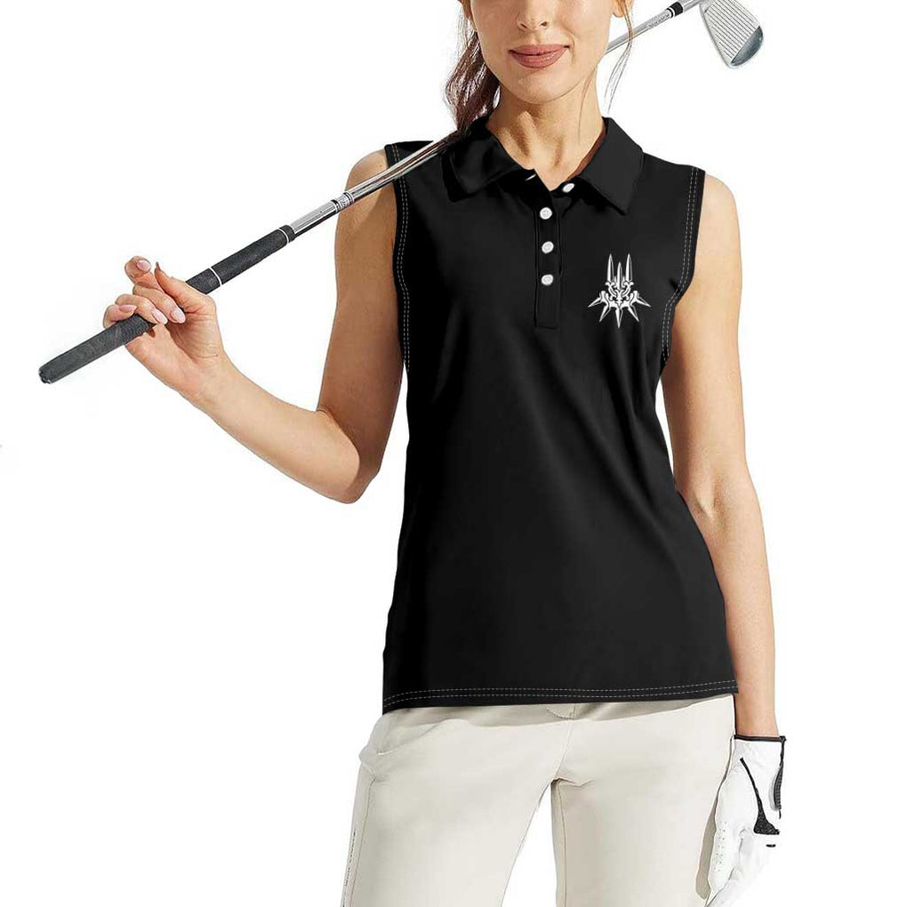 2B Nier Automata Women Sleeveless Polo Shirt Anime Style