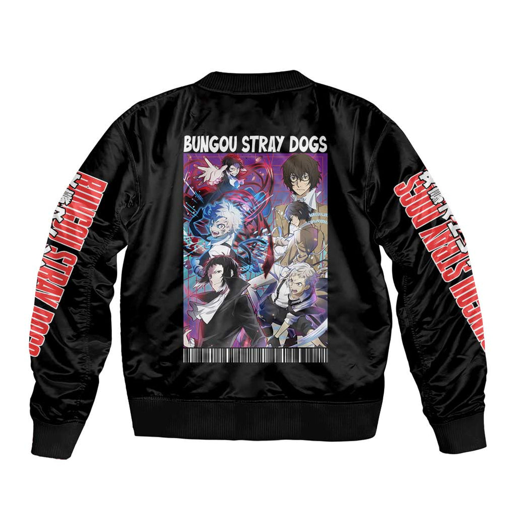 Bungou Stray Dogs Bomber Jacket Anime Style