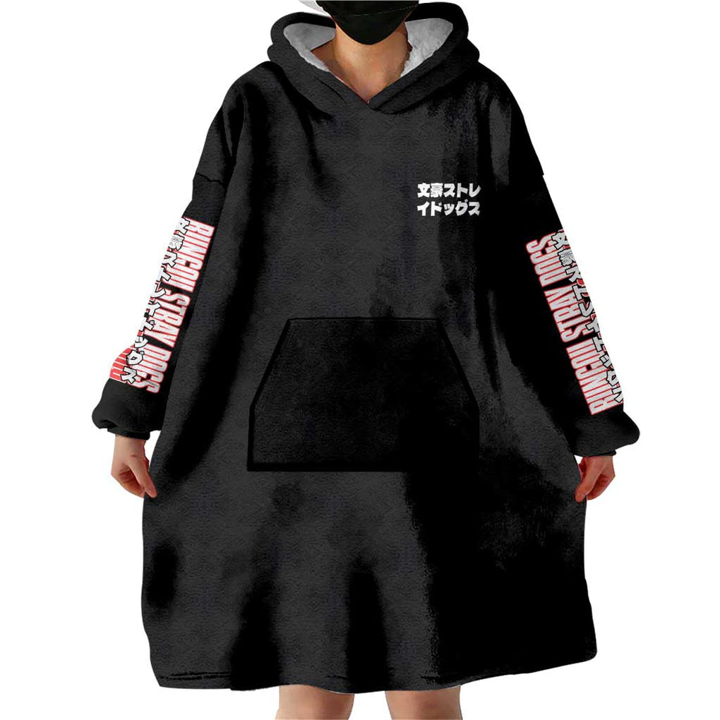 Bungou Stray Dogs Wearable Blanket Hoodie Anime Style