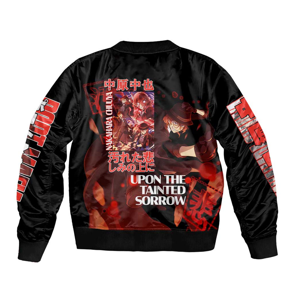 Nakahara Chuuya Bungou Stray Dogs Bomber Jacket Anime Style