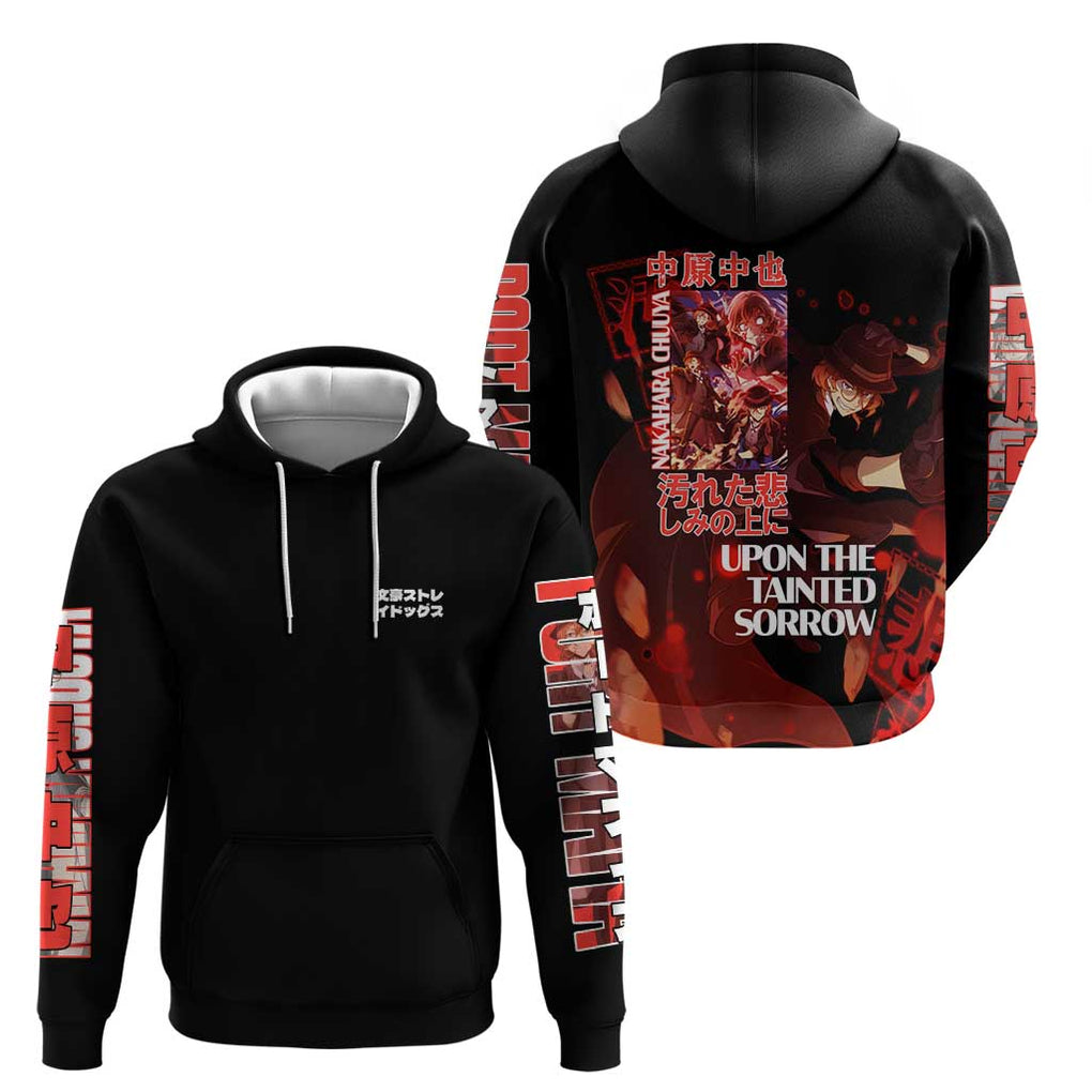 Nakahara Chuuya Bungou Stray Dogs Hoodie Anime Style