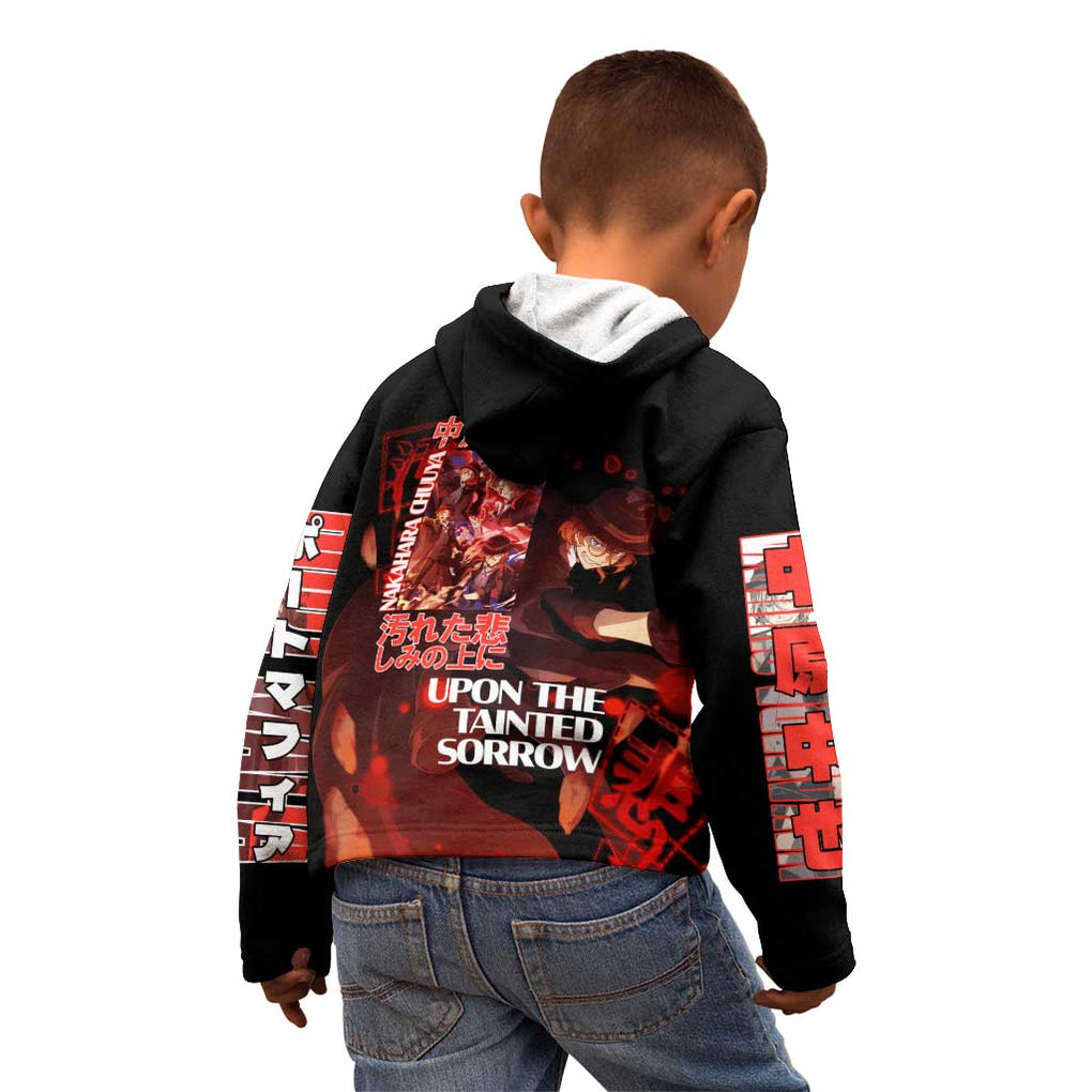 Nakahara Chuuya Bungou Stray Dogs Kid Hoodie Anime Style