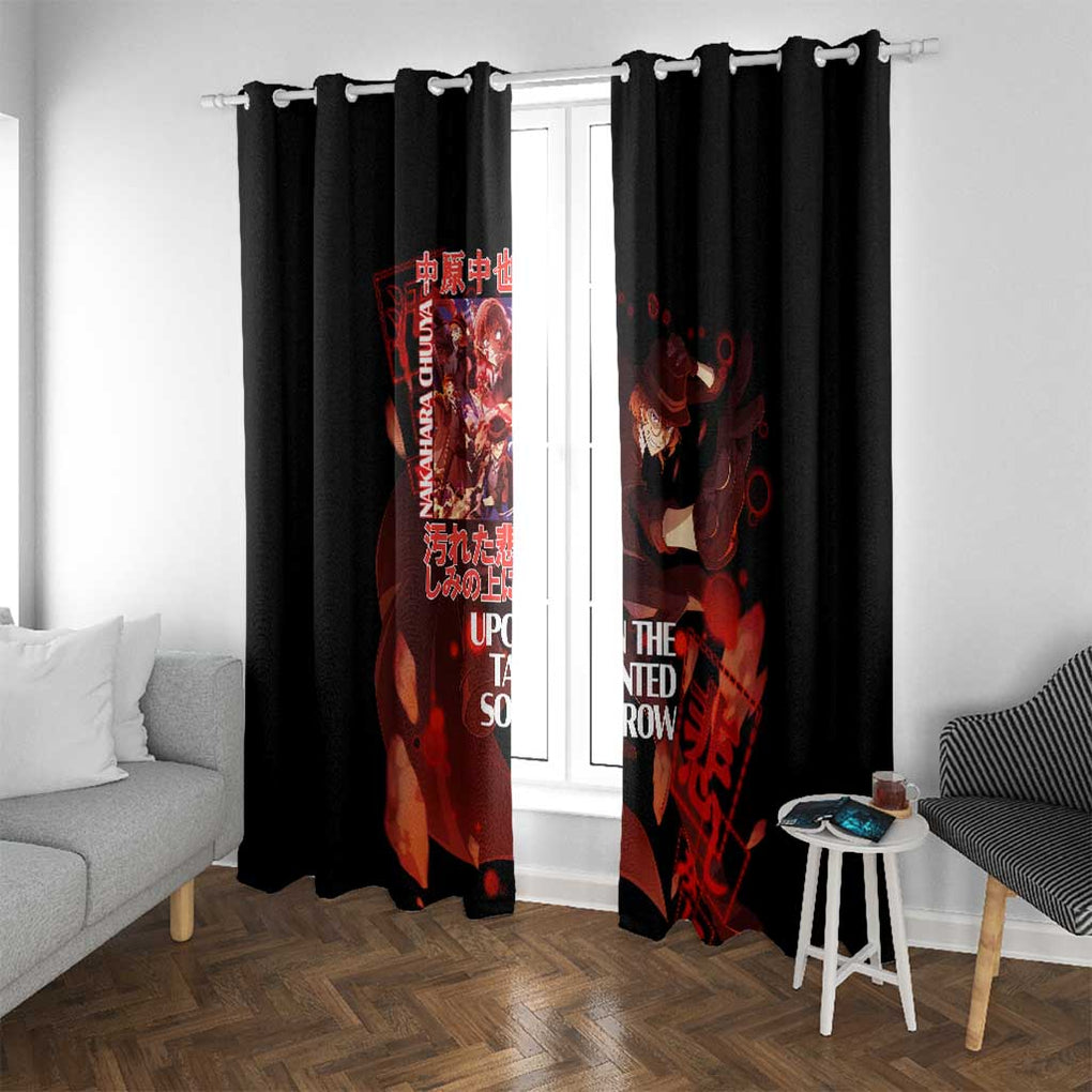 Nakahara Chuuya Bungou Stray Dogs Window Curtain Anime Style