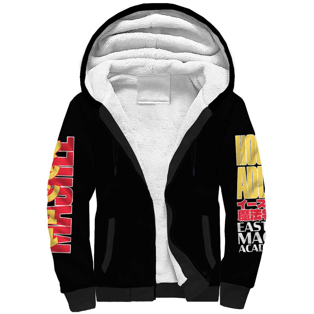 House Adler Mashle Sherpa Hoodie Anime Style