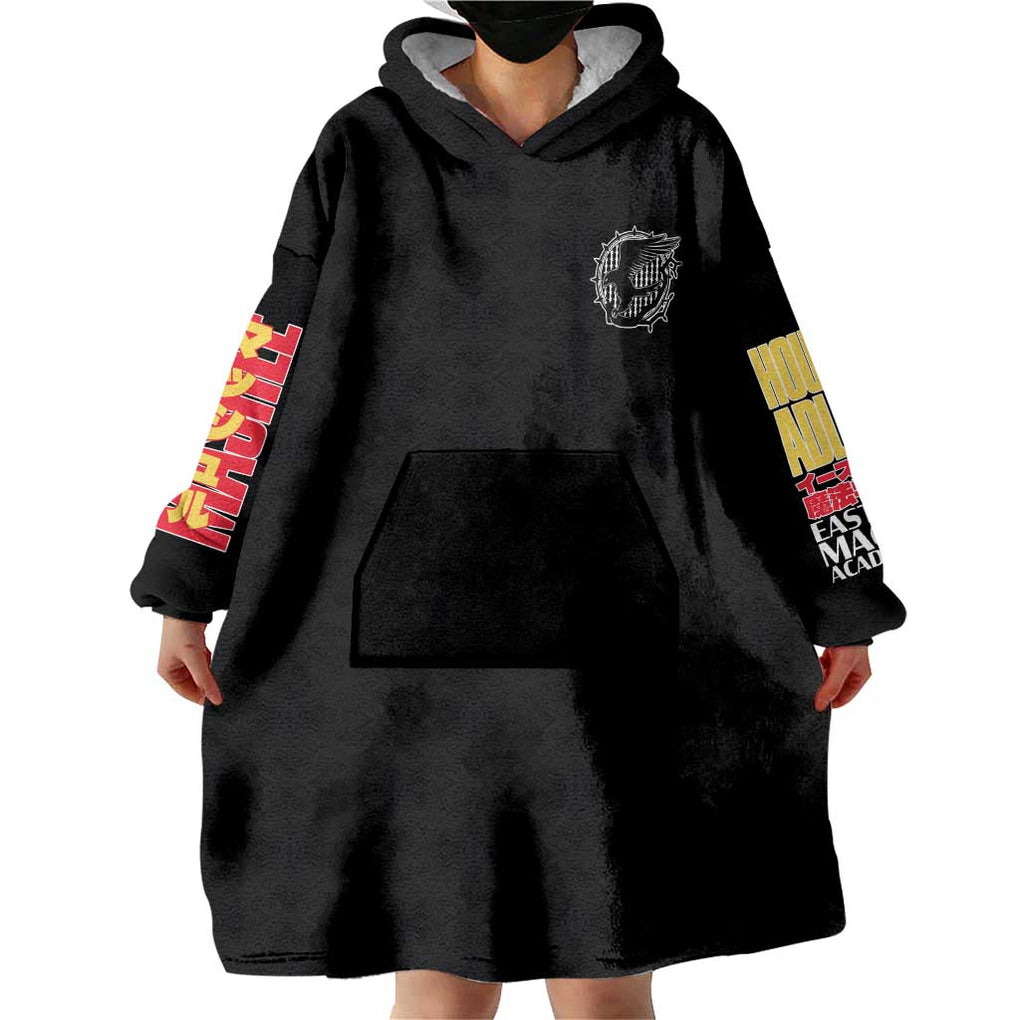 House Adler Mashle Wearable Blanket Hoodie Anime Style