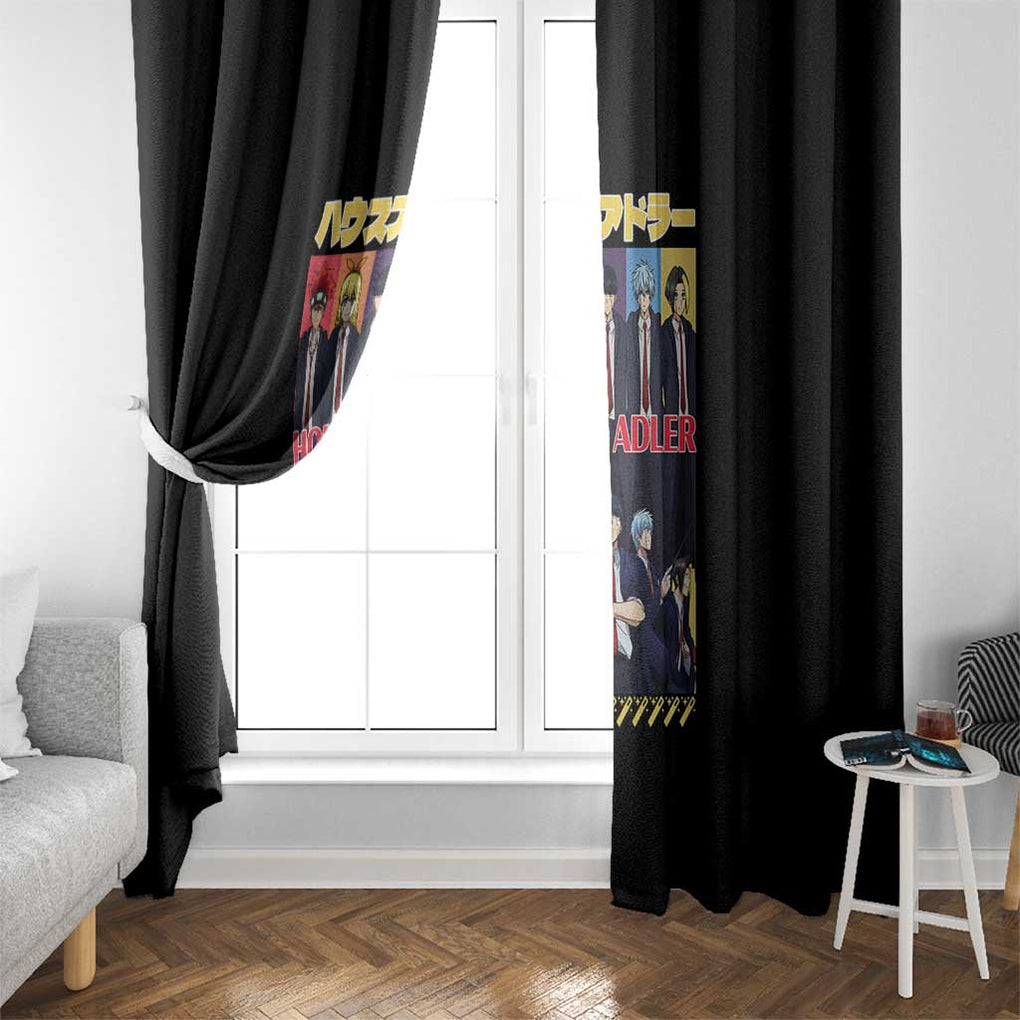 House Adler Mashle Window Curtain Anime Style