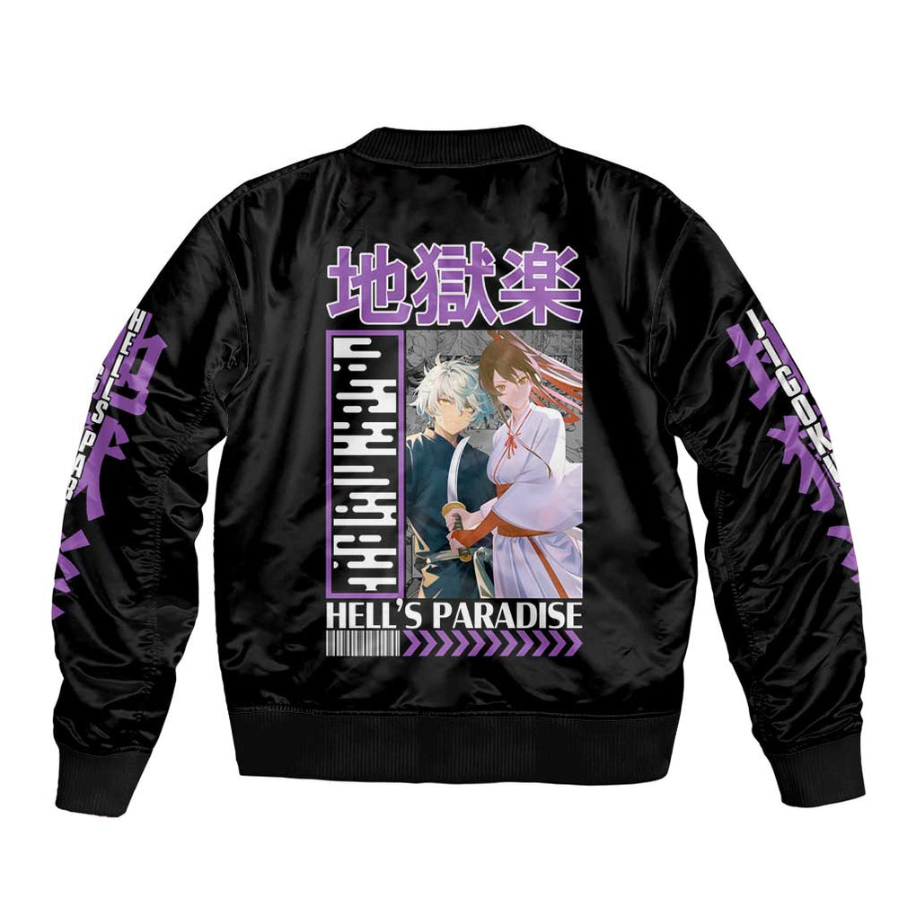 Jigokuraku Hell’s Paradise Bomber Jacket Anime Style
