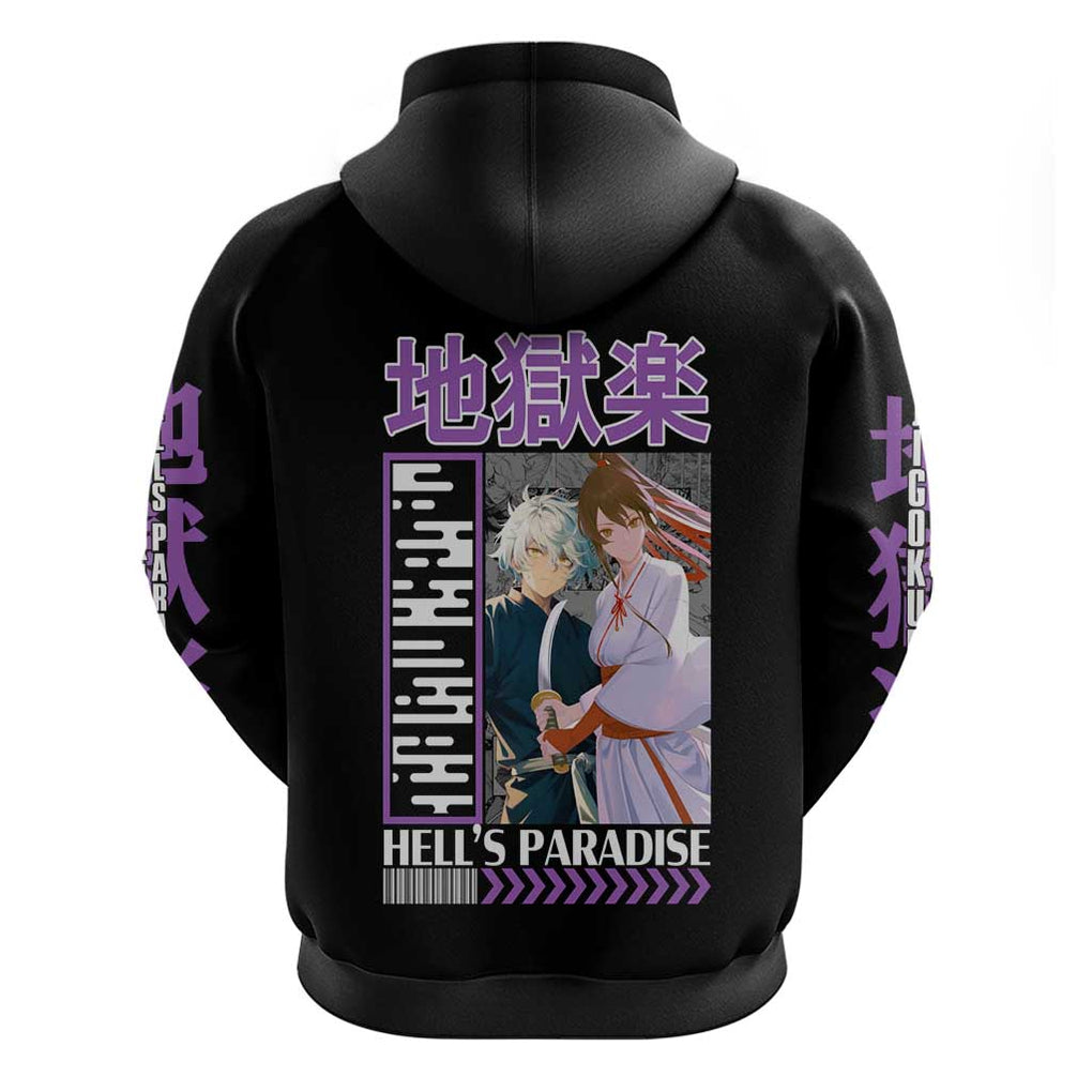 Jigokuraku Hell’s Paradise Hoodie Anime Style
