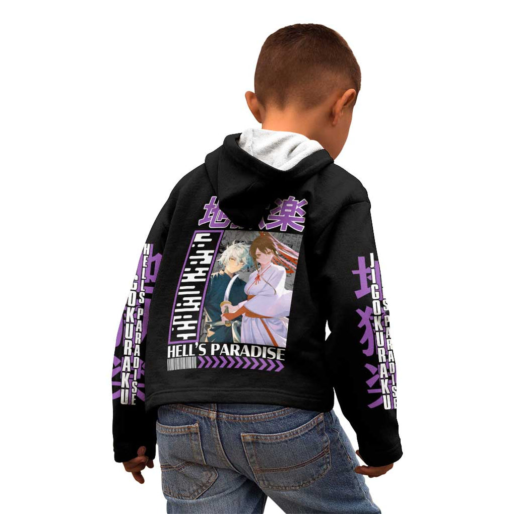 Jigokuraku Hell’s Paradise Kid Hoodie Anime Style