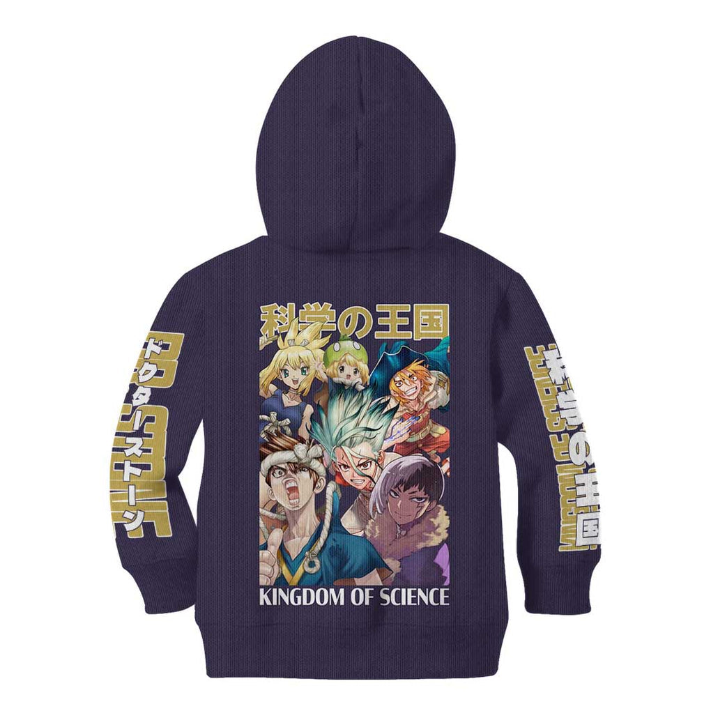 Kingdom of Science Dr. Stone Kid Hoodie Anime Style
