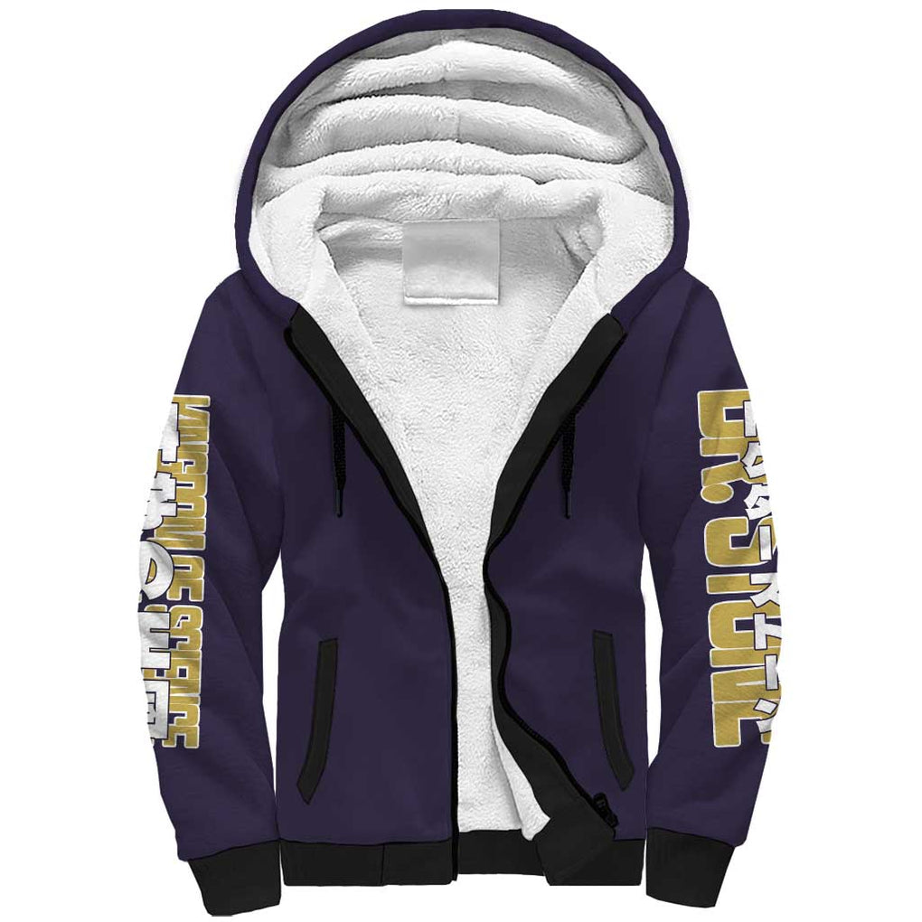 Kingdom of Science Dr. Stone Sherpa Hoodie Anime Style