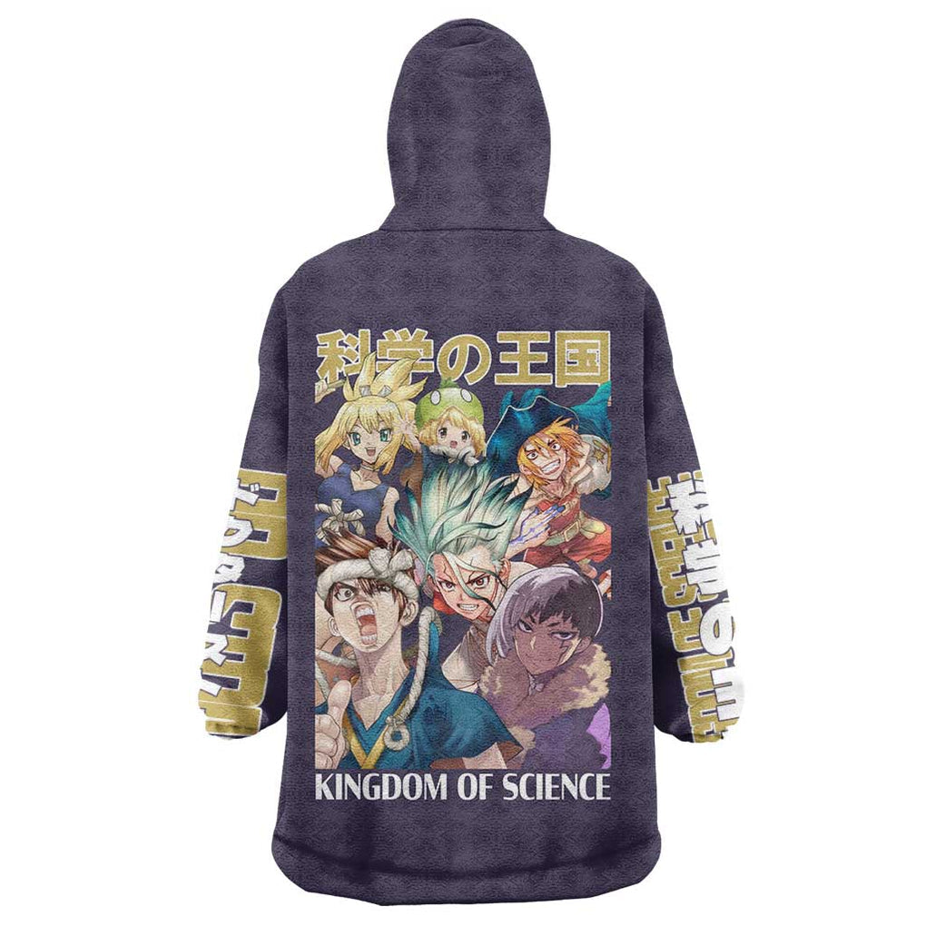 Kingdom of Science Dr. Stone Wearable Blanket Hoodie Anime Style