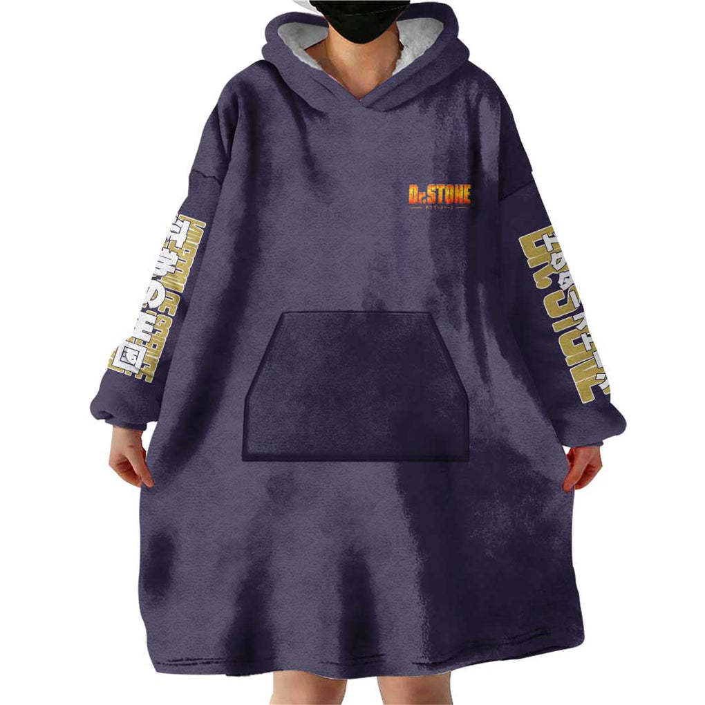 Kingdom of Science Dr. Stone Wearable Blanket Hoodie Anime Style