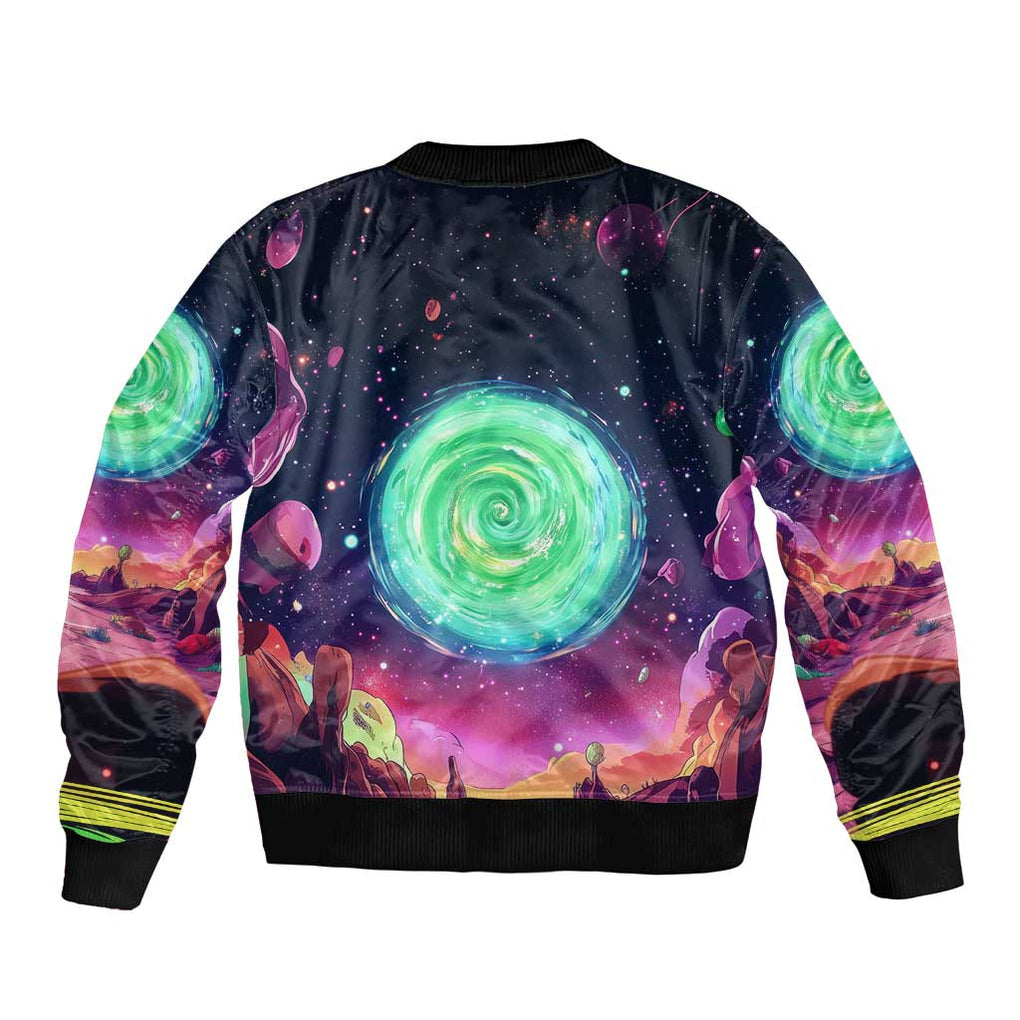 Rick and Morty Tiger King Bomber Jacket Trippy Style