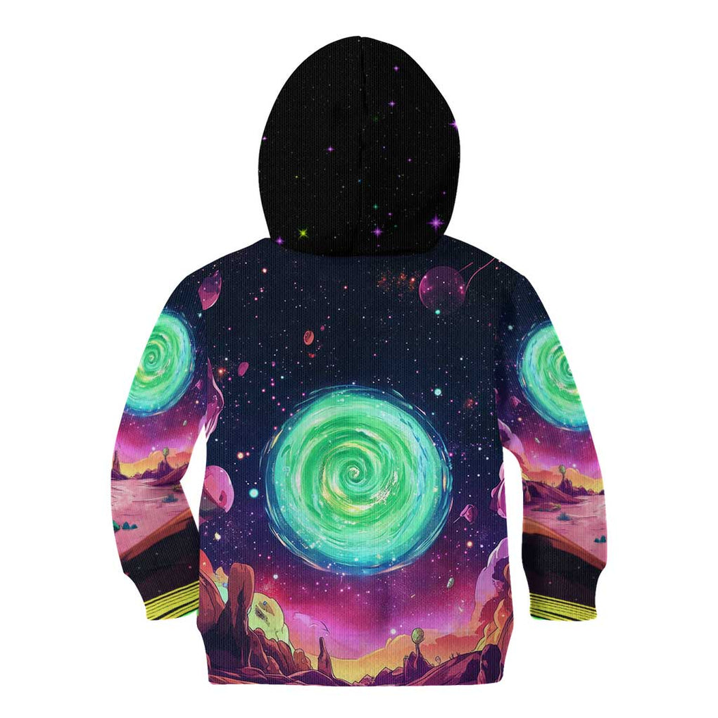 Rick and Morty Tiger King Kid Hoodie Trippy Style