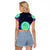 Rick and Morty Tiger King Raglan Cropped T Shirt Trippy Style
