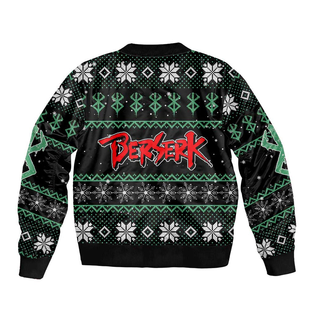 Serpico - Berserk Bomber Jacket Anime Mix Christmas Style