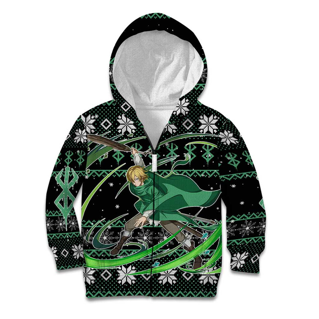 Serpico - Berserk Kid Hoodie Anime Mix Christmas Style