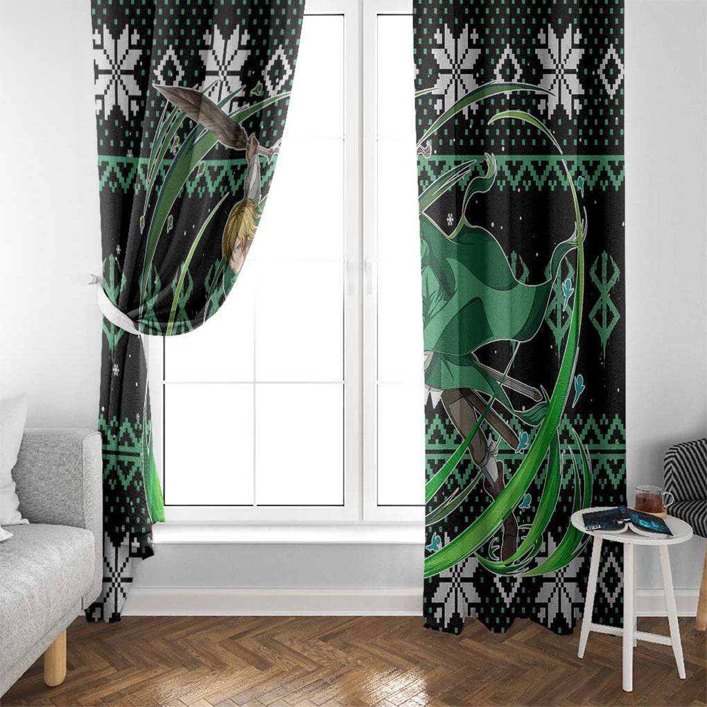 Serpico - Berserk Window Curtain Anime Mix Christmas Style