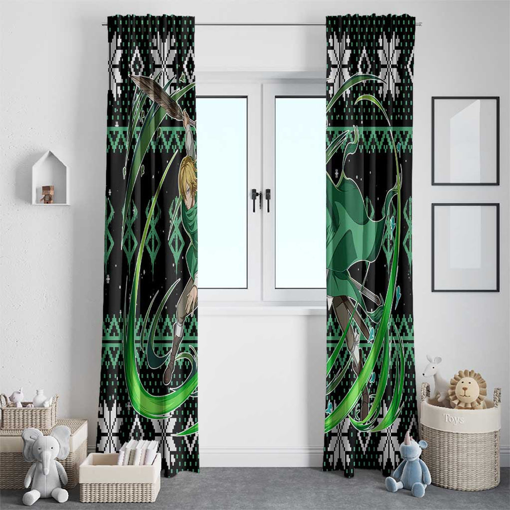 Serpico - Berserk Window Curtain Anime Mix Christmas Style
