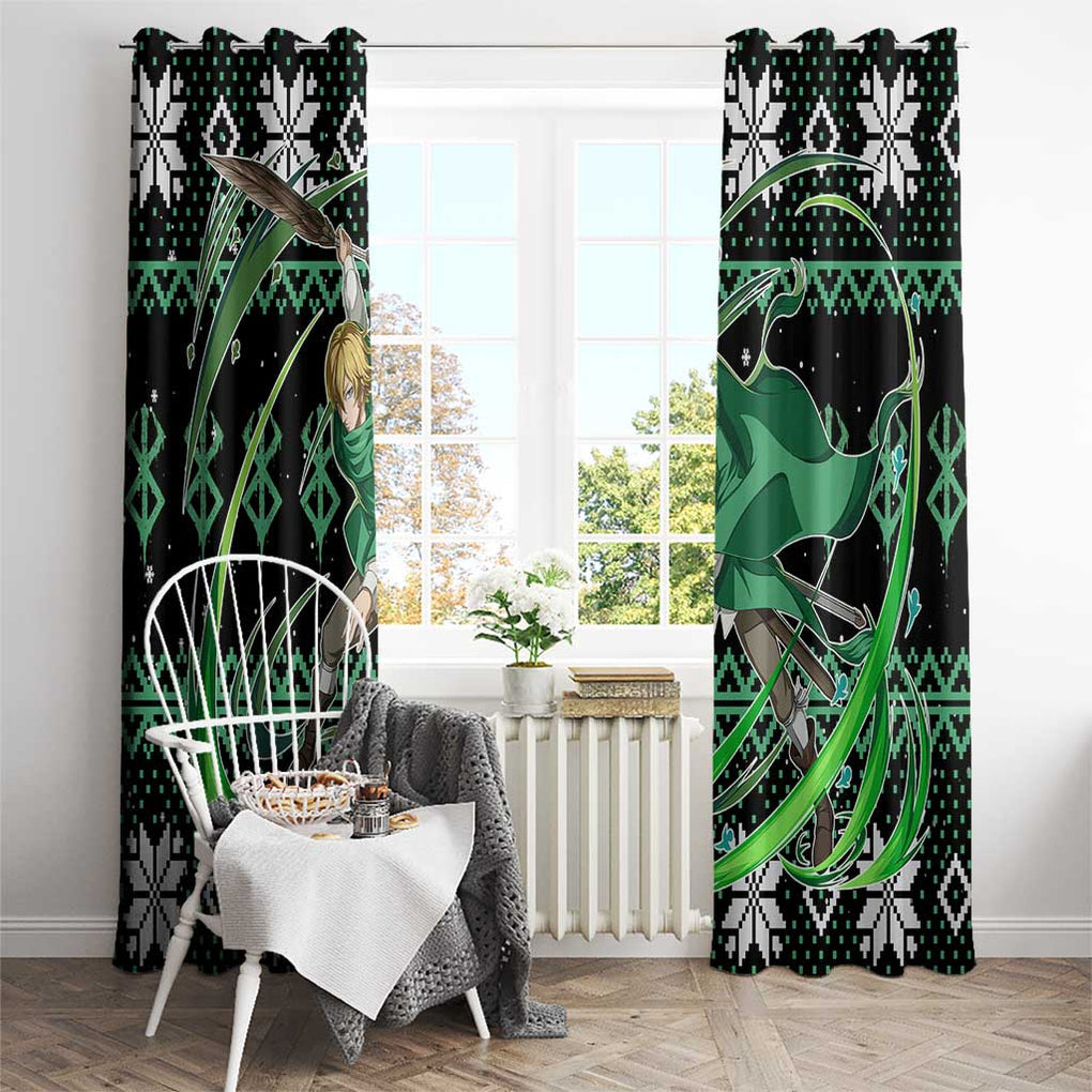 Serpico - Berserk Window Curtain Anime Mix Christmas Style