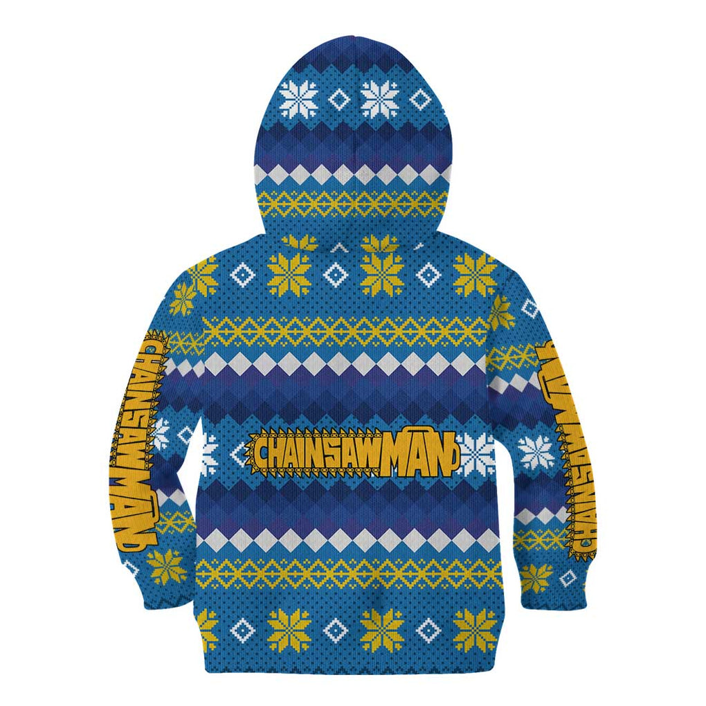 Power - Chainsaw Man Kid Hoodie Anime Mix Christmas Style