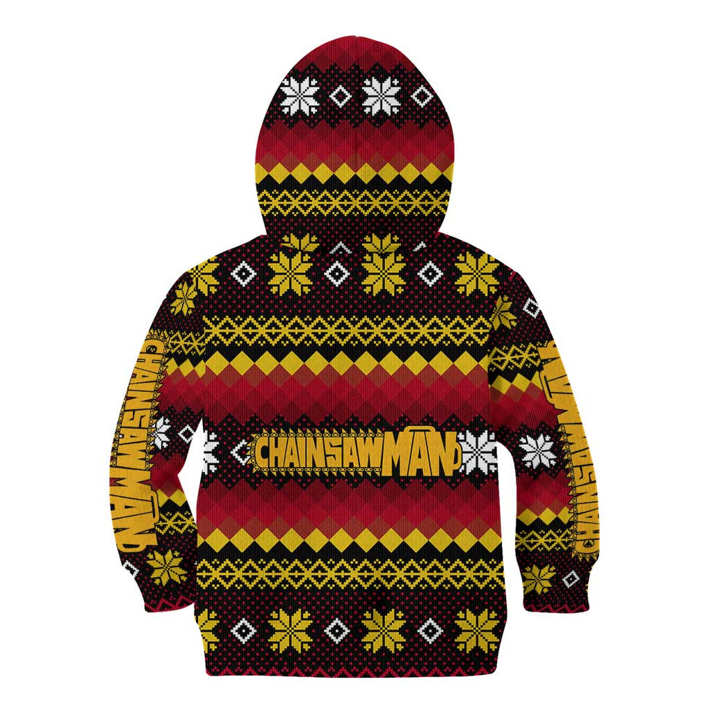Makima - Chainsaw Man Kid Hoodie Anime Mix Christmas Style