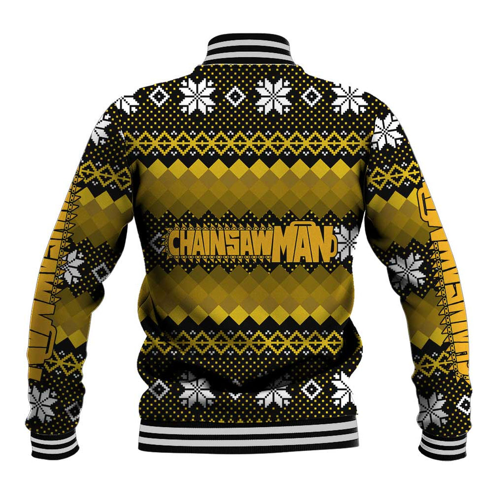Denji - Chainsaw Man Baseball Jacket Anime Mix Christmas Style