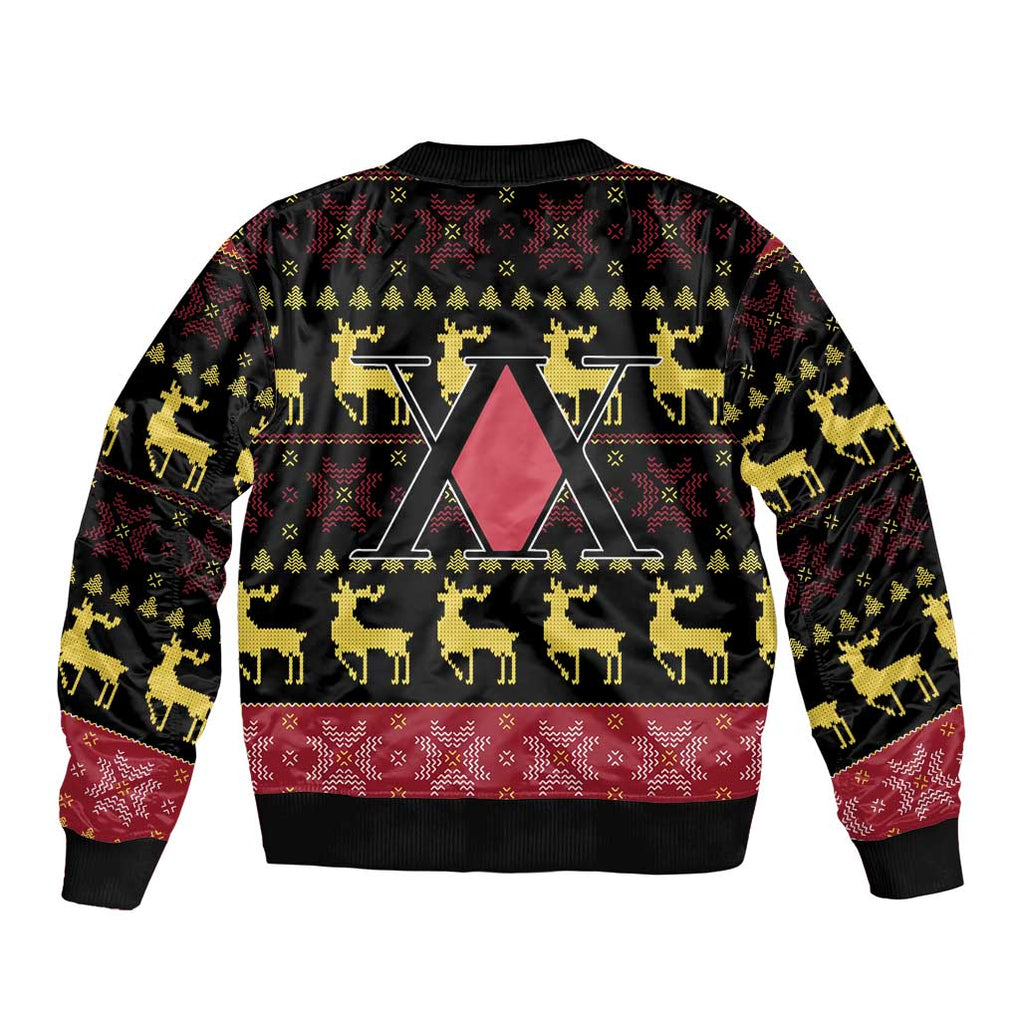 Kurapika - Hunter X Hunter Bomber Jacket Anime Mix Christmas Style