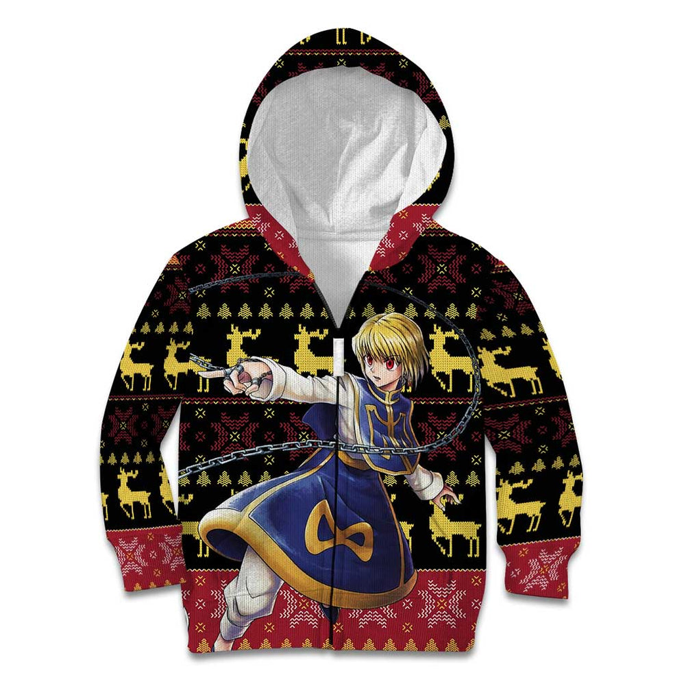Kurapika - Hunter X Hunter Kid Hoodie Anime Mix Christmas Style
