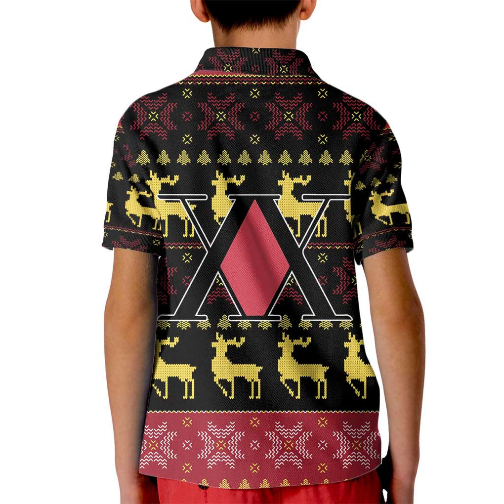 Kurapika - Hunter X Hunter Kid Polo Shirt Anime Mix Christmas Style