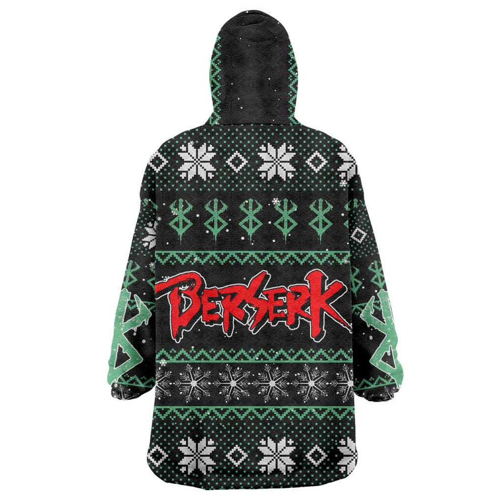 Judeau - Berserk Wearable Blanket Hoodie Anime Mix Christmas Style