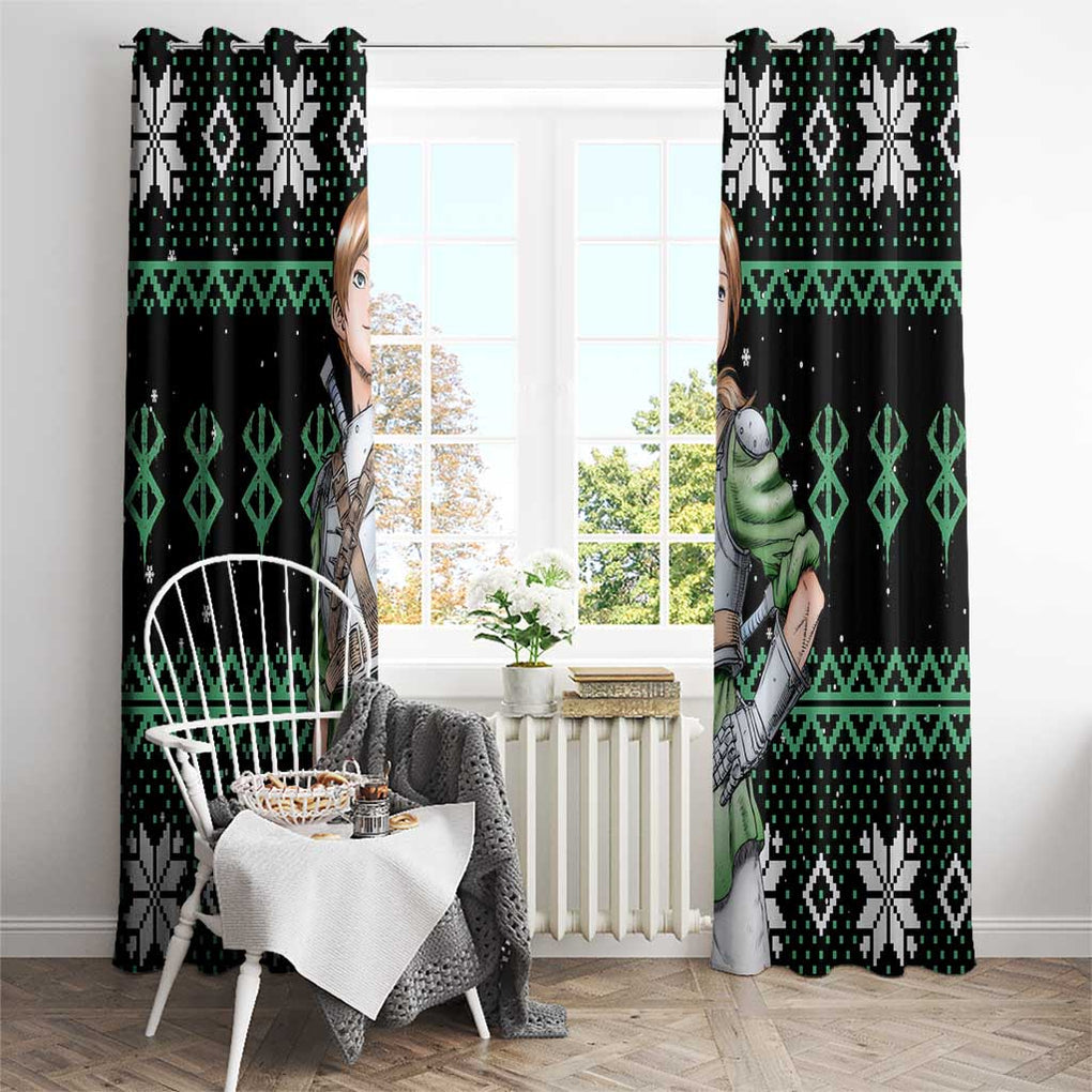 Judeau - Berserk Window Curtain Anime Mix Christmas Style