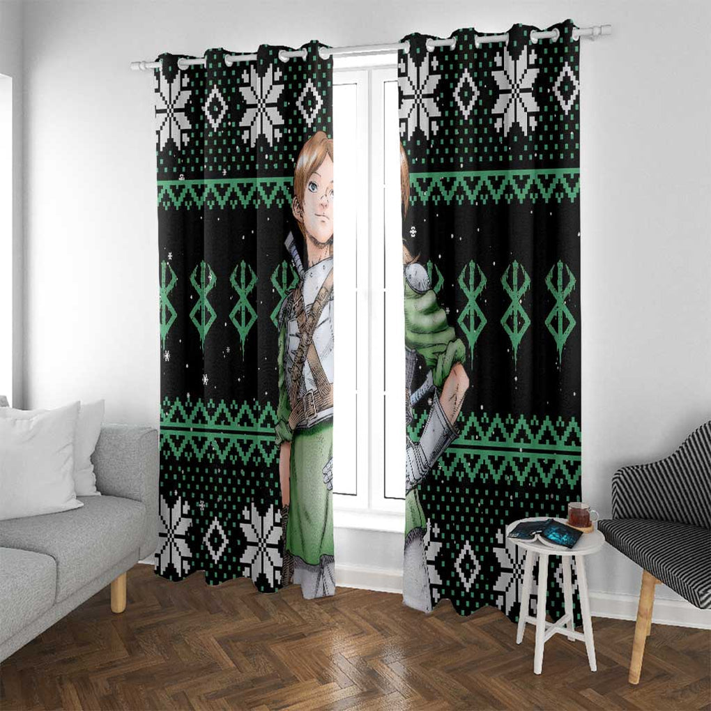 Judeau - Berserk Window Curtain Anime Mix Christmas Style