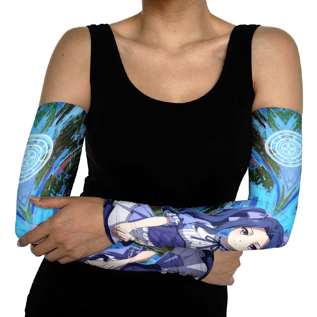 Melty Q Melromarc The Rising of the Shield Hero Arm Sleeves with Royal Attire and Magical Circle Background - The Mazicc