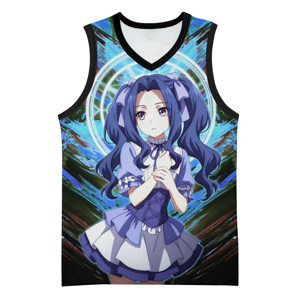 Melty Q Melromarc The Rising of the Shield Hero Basketball Jersey with Royal Attire and Magical Circle Background - The Mazicc