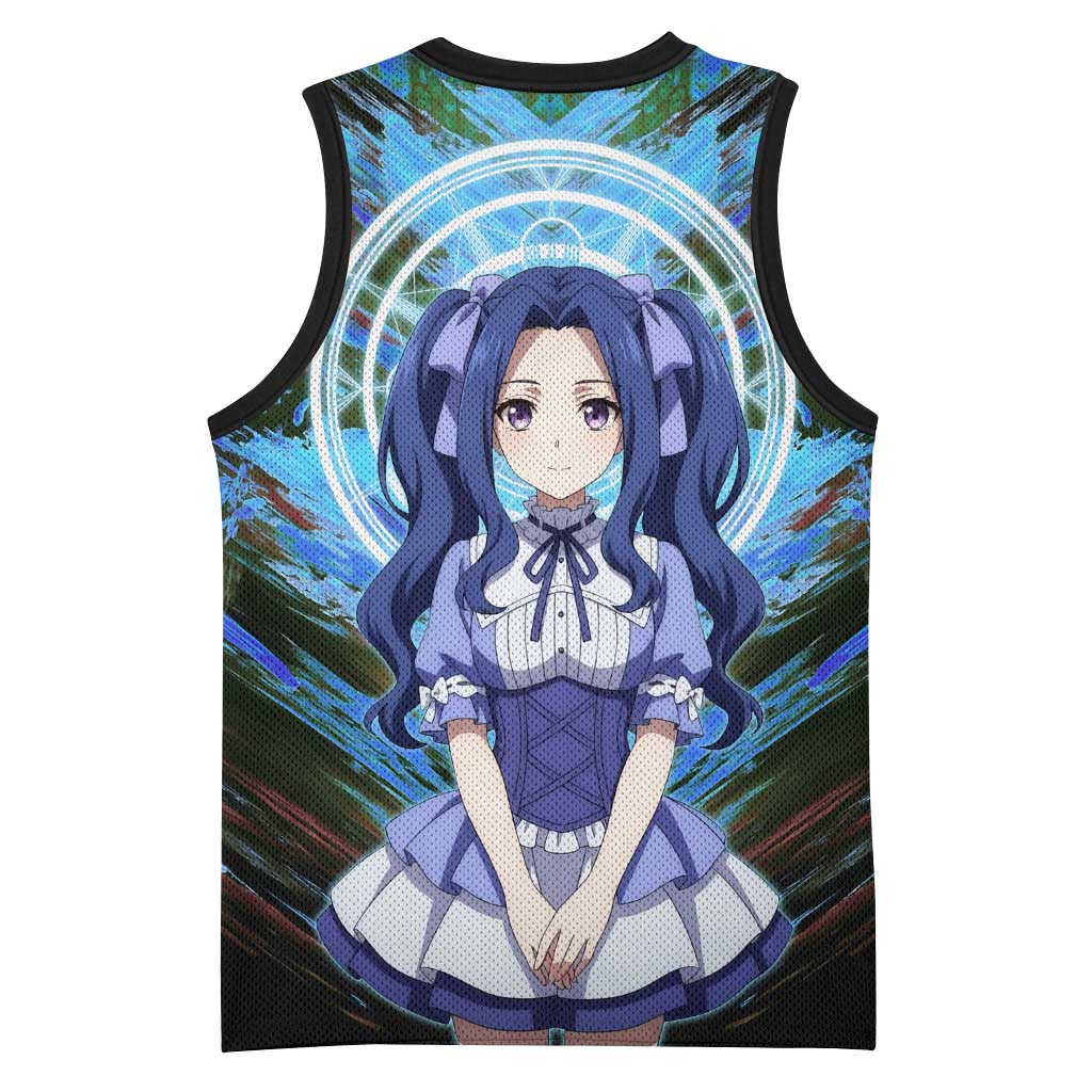 Melty Q Melromarc The Rising of the Shield Hero Basketball Jersey with Royal Attire and Magical Circle Background - The Mazicc