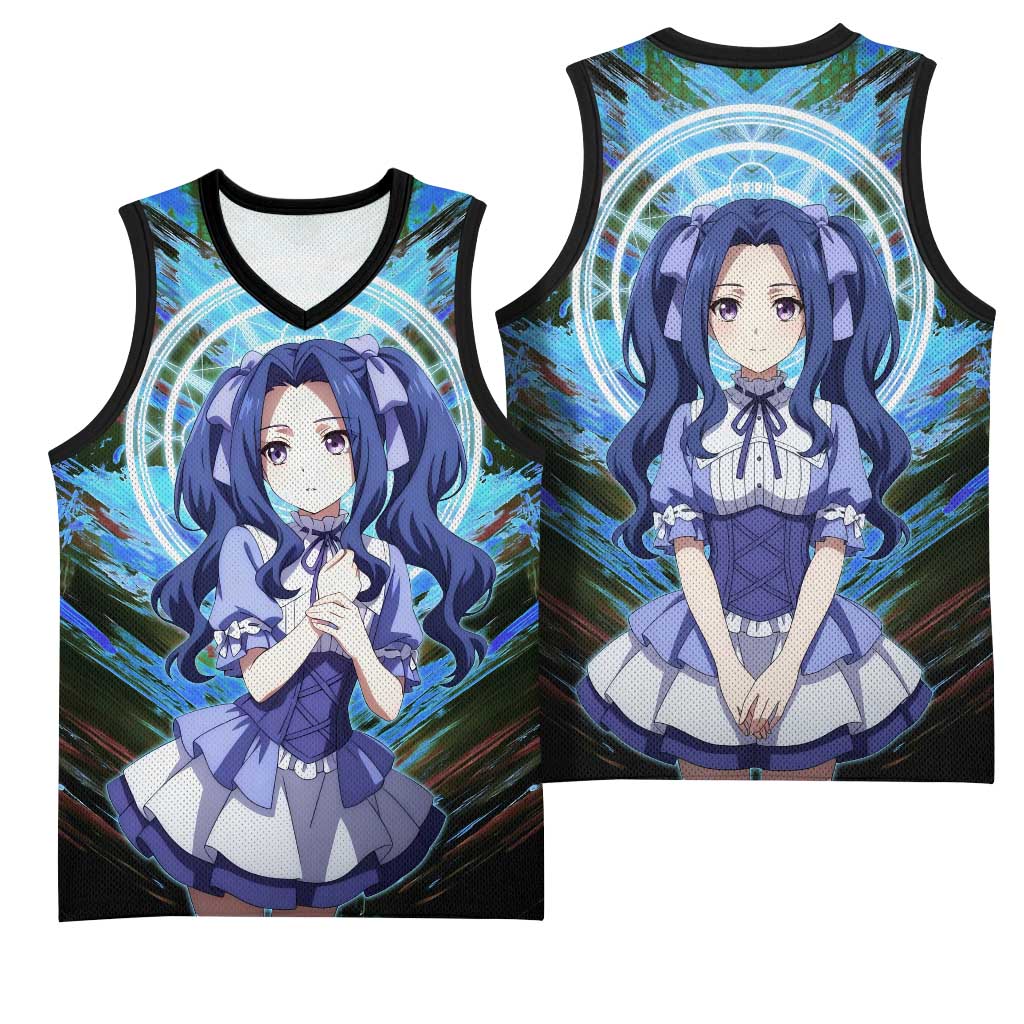 Melty Q Melromarc The Rising of the Shield Hero Basketball Jersey with Royal Attire and Magical Circle Background - The Mazicc