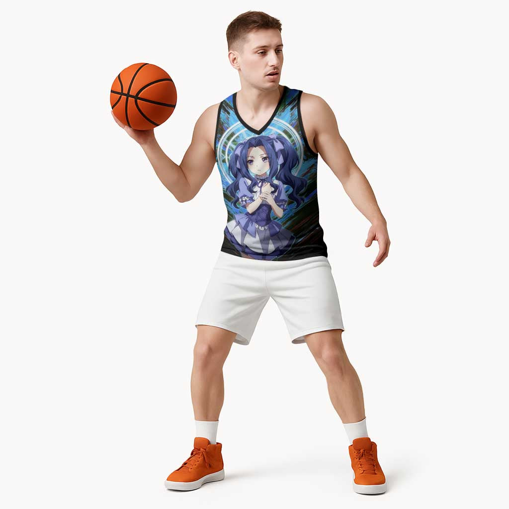 Melty Q Melromarc The Rising of the Shield Hero Basketball Jersey with Royal Attire and Magical Circle Background - The Mazicc