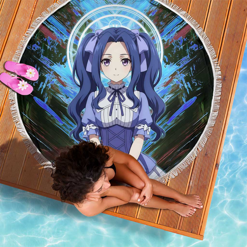 Melty Q Melromarc The Rising of the Shield Hero Beach Blanket with Royal Attire and Magical Circle Background - The Mazicc