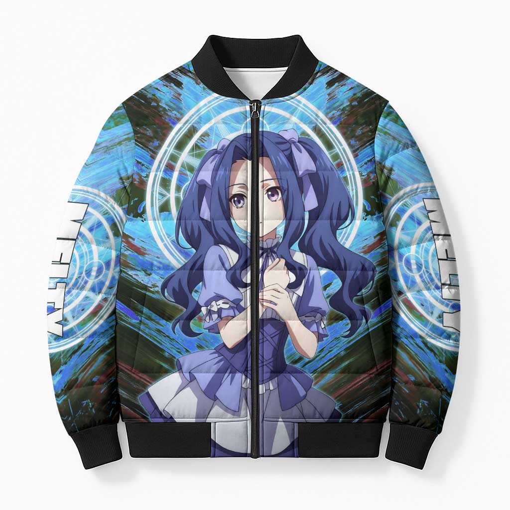 Melty Q Melromarc The Rising of the Shield Hero Bomber Puffer Jacket with Royal Attire and Magical Circle Background - The Mazicc