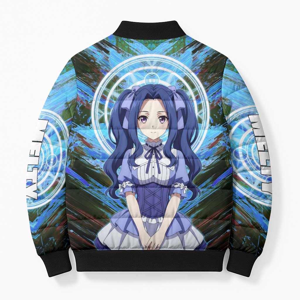 Melty Q Melromarc The Rising of the Shield Hero Bomber Puffer Jacket with Royal Attire and Magical Circle Background - The Mazicc