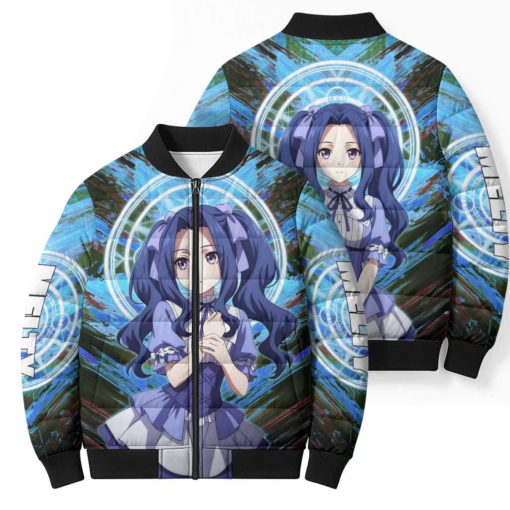 Melty Q Melromarc The Rising of the Shield Hero Bomber Puffer Jacket with Royal Attire and Magical Circle Background - The Mazicc
