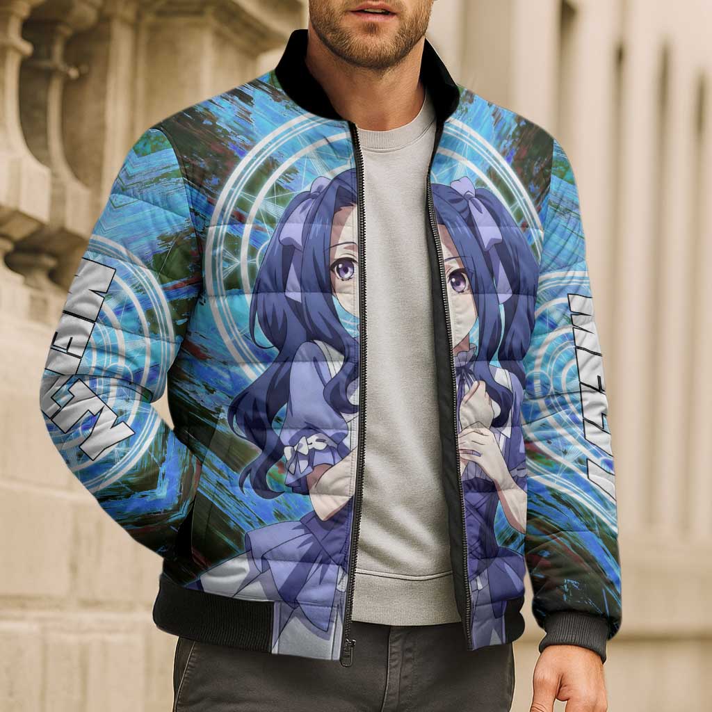 Melty Q Melromarc The Rising of the Shield Hero Bomber Puffer Jacket with Royal Attire and Magical Circle Background - The Mazicc